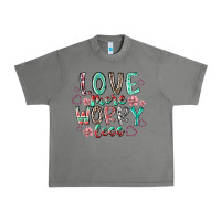 Tornado love more worry less Urban Heavy Tee - RacoonDesign