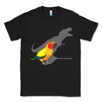 Black cute screaming parrot, birb memes, funny t rex sun conure t shirt Classic Tee - linhVisuals
