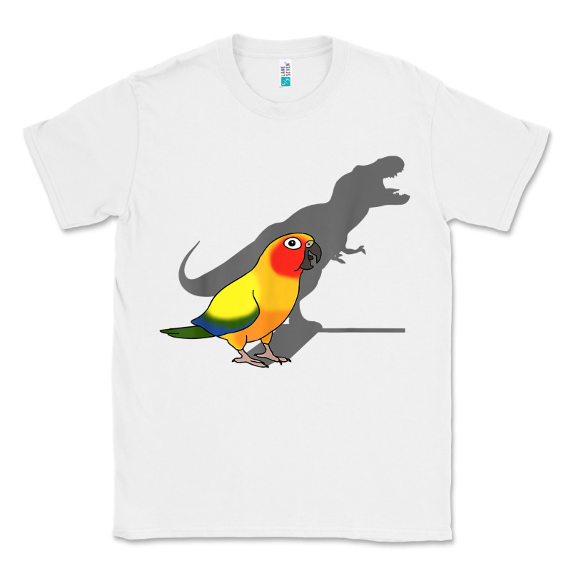 Cute Screaming Parrot, Birb Memes, Funny T Rex Sun Conure T Shirt Classic Tee by linhVisuals | Teevron