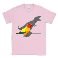 Bubblegum Pink cute screaming parrot, birb memes, funny t rex sun conure t shirt Classic Tee - linhVisuals