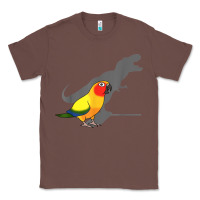 Chestnut cute screaming parrot, birb memes, funny t rex sun conure t shirt Classic Tee - linhVisuals