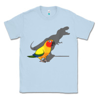 Dusty Blue cute screaming parrot, birb memes, funny t rex sun conure t shirt Classic Tee - linhVisuals