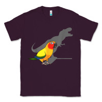 Plum cute screaming parrot, birb memes, funny t rex sun conure t shirt Classic Tee - linhVisuals