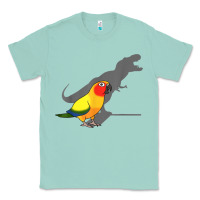 Seafoam cute screaming parrot, birb memes, funny t rex sun conure t shirt Classic Tee - linhVisuals