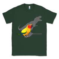 Sports Green cute screaming parrot, birb memes, funny t rex sun conure t shirt Classic Tee - linhVisuals