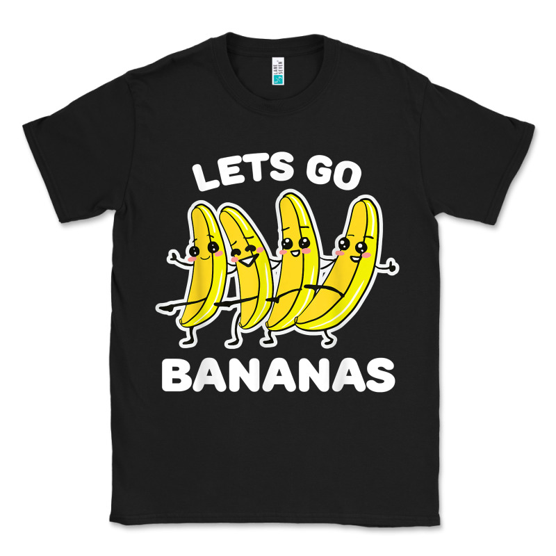 Lets Go Bananas Shirt  Funny Fruit Pun Shirt  Banana T Shirt Classic Tee by linhVisuals | Teevron