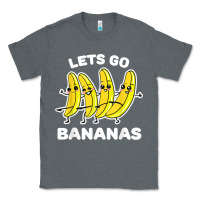 Charcoal Heather lets go bananas shirt  funny fruit pun shirt  banana t shirt Classic Tee - linhVisuals
