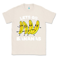 Natural lets go bananas shirt  funny fruit pun shirt  banana t shirt Classic Tee - linhVisuals