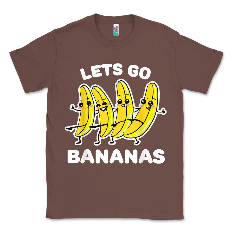 Lets Go Bananas Shirt  Funny Fruit Pun Shirt  Banana T Shirt Classic Tee by linhVisuals | Teevron