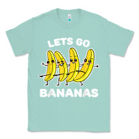 Seafoam lets go bananas shirt  funny fruit pun shirt  banana t shirt Classic Tee - linhVisuals