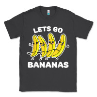 Smoke lets go bananas shirt  funny fruit pun shirt  banana t shirt Classic Tee - linhVisuals