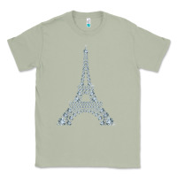 Matcha eiffel tower with diamonds the parisian french love sign t shirt Classic Tee - linhVisuals