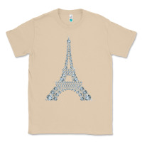 Mushroom eiffel tower with diamonds the parisian french love sign t shirt Classic Tee - linhVisuals