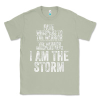 Matcha fate whispers to warrior i am the storm quote gritty fighter t shirt Classic Tee - linhVisuals