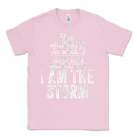 Bubblegum Pink fate whispers to warrior i am the storm quote gritty fighter t shirt Classic Tee - linhVisuals