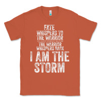 Copper fate whispers to warrior i am the storm quote gritty fighter t shirt Classic Tee - linhVisuals
