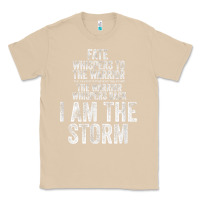 Mushroom fate whispers to warrior i am the storm quote gritty fighter t shirt Classic Tee - linhVisuals