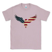 Lilac bald eagle  america Classic Tee - linhVisuals