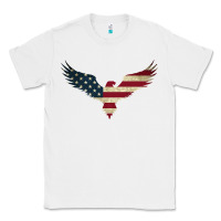 White bald eagle  america Classic Tee - linhVisuals