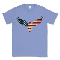 Colony Blue bald eagle  america Classic Tee - linhVisuals