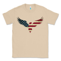 Mushroom bald eagle  america Classic Tee - linhVisuals