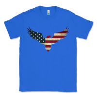 True Royal bald eagle  america Classic Tee - linhVisuals