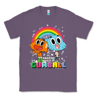 Lavender cn the amazing world of gumball & darwin rainbow portrait pullover hoo Classic Tee - linhVisuals