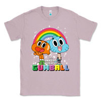 Lilac cn the amazing world of gumball & darwin rainbow portrait pullover hoo Classic Tee - linhVisuals