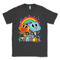 Smoke cn the amazing world of gumball & darwin rainbow portrait pullover hoo Classic Tee - linhVisuals