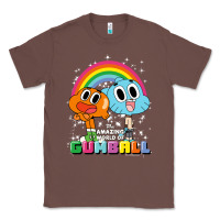 Cn The Amazing World Of Gumball & Darwin Rainbow Portrait Pullover Hoo Classic Tee | Teevron