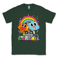 Sports Green cn the amazing world of gumball & darwin rainbow portrait pullover hoo Classic Tee - linhVisuals