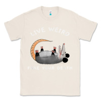 Natural funny opossum possum tee live weird fake your death t shirt Classic Tee - linhVisuals