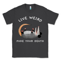 Smoke funny opossum possum tee live weird fake your death t shirt Classic Tee - linhVisuals