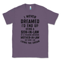 Lavender mens i never dreamed i'd end up being a son in law funny gift t shirt Classic Tee - linhVisuals