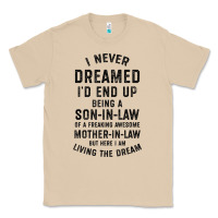 Mushroom mens i never dreamed i'd end up being a son in law funny gift t shirt Classic Tee - linhVisuals