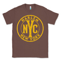 Chestnut harlem new york nyc vintage sign distressed amber print t shirt Classic Tee - linhVisuals