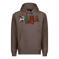 Coffee nana claus Premium Hoodie - BarkalooDesign