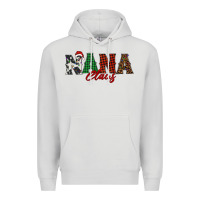 Dove Grey nana claus Premium Hoodie - BarkalooDesign