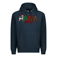 Navy nana claus Premium Hoodie - BarkalooDesign