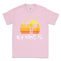 Bubblegum Pink retro key west t shirt florida beach shirt Classic Tee - linhVisuals