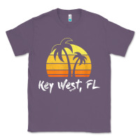Lavender retro key west t shirt florida beach shirt Classic Tee - linhVisuals
