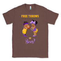 Chestnut free throws or bows basketball baby gender reveal t shirt Classic Tee - linhVisuals