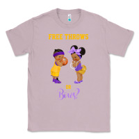 Lilac free throws or bows basketball baby gender reveal t shirt Classic Tee - linhVisuals
