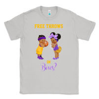 Moon Dust free throws or bows basketball baby gender reveal t shirt Classic Tee - linhVisuals
