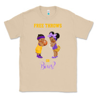 Mushroom free throws or bows basketball baby gender reveal t shirt Classic Tee - linhVisuals