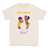 Natural free throws or bows basketball baby gender reveal t shirt Classic Tee - linhVisuals