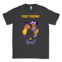 Smoke free throws or bows basketball baby gender reveal t shirt Classic Tee - linhVisuals