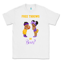 White free throws or bows basketball baby gender reveal t shirt Classic Tee - linhVisuals