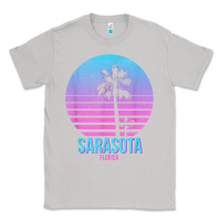 Moon Dust sarasota florida vintage retro palm tree t shirt Classic Tee - linhVisuals