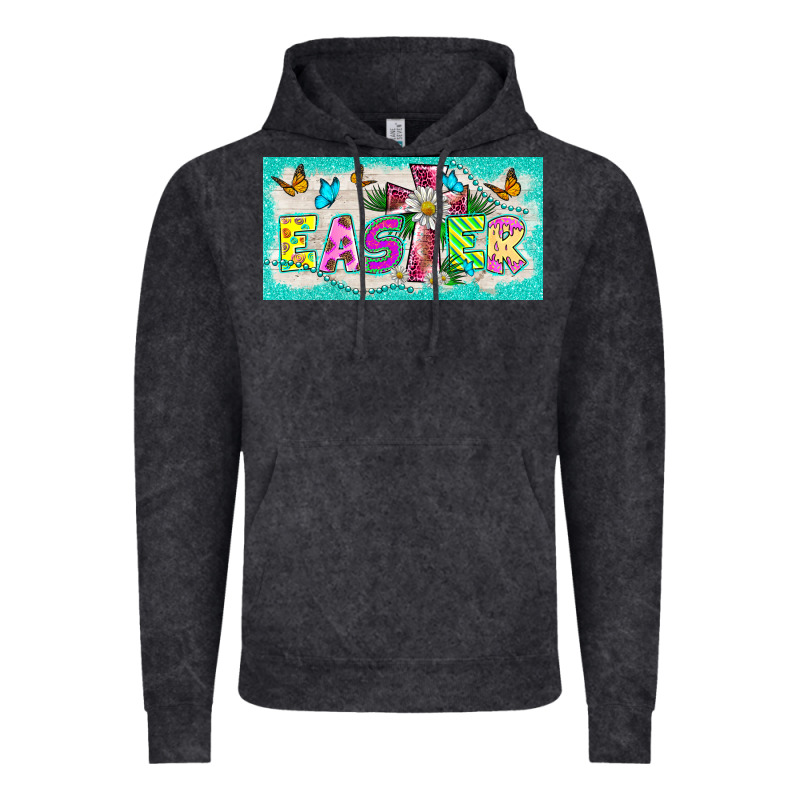 Easter Cross License Plate Template Vintage Hoodie by BarkalooDesign | Teevron
